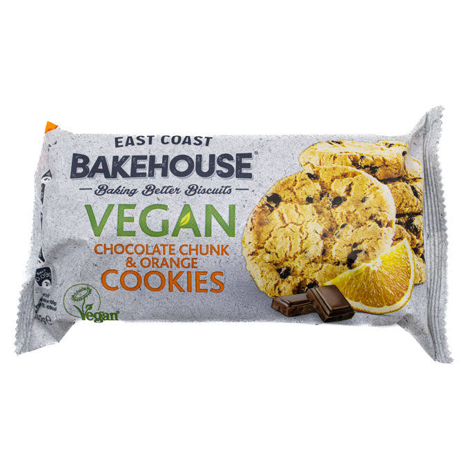 East Coast Bakehouse Vegan Chocolate Orange Cookies 7 Pack