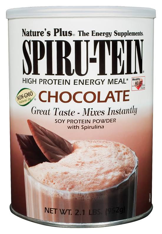 Nature’s Plus Spirutein High Protein Energy Meal Supplement - Chocolate, 2.1lb