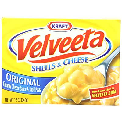 Velveeta Shells And Cheese, Original 12oz - Pack Of 3