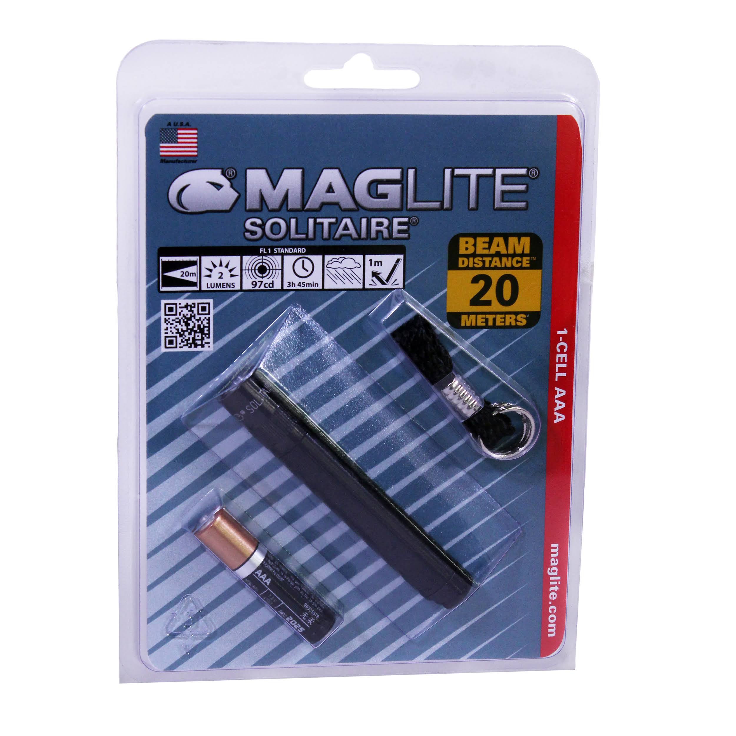 Maglite Solitaire Flashlight - Single Cell AAA