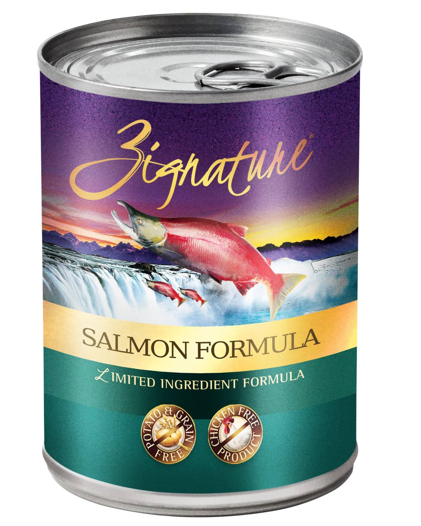 Zignature Salmon Canned Dog Food / 13 oz