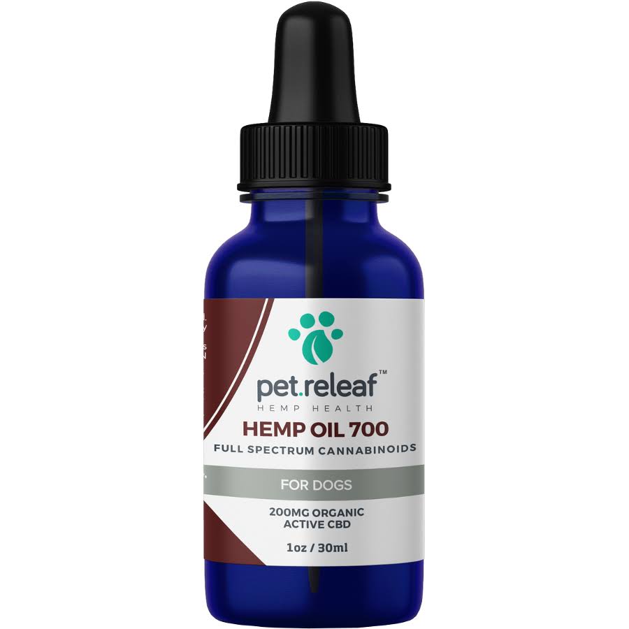 Pet Releaf Oil 700 Supplement for Dogs & Cats, 1-oz
