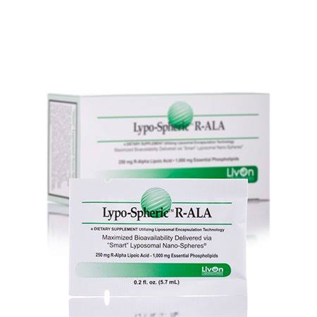 Lypo-Spheric R-ALA, 30 Pack(s), Livon Laboratories
