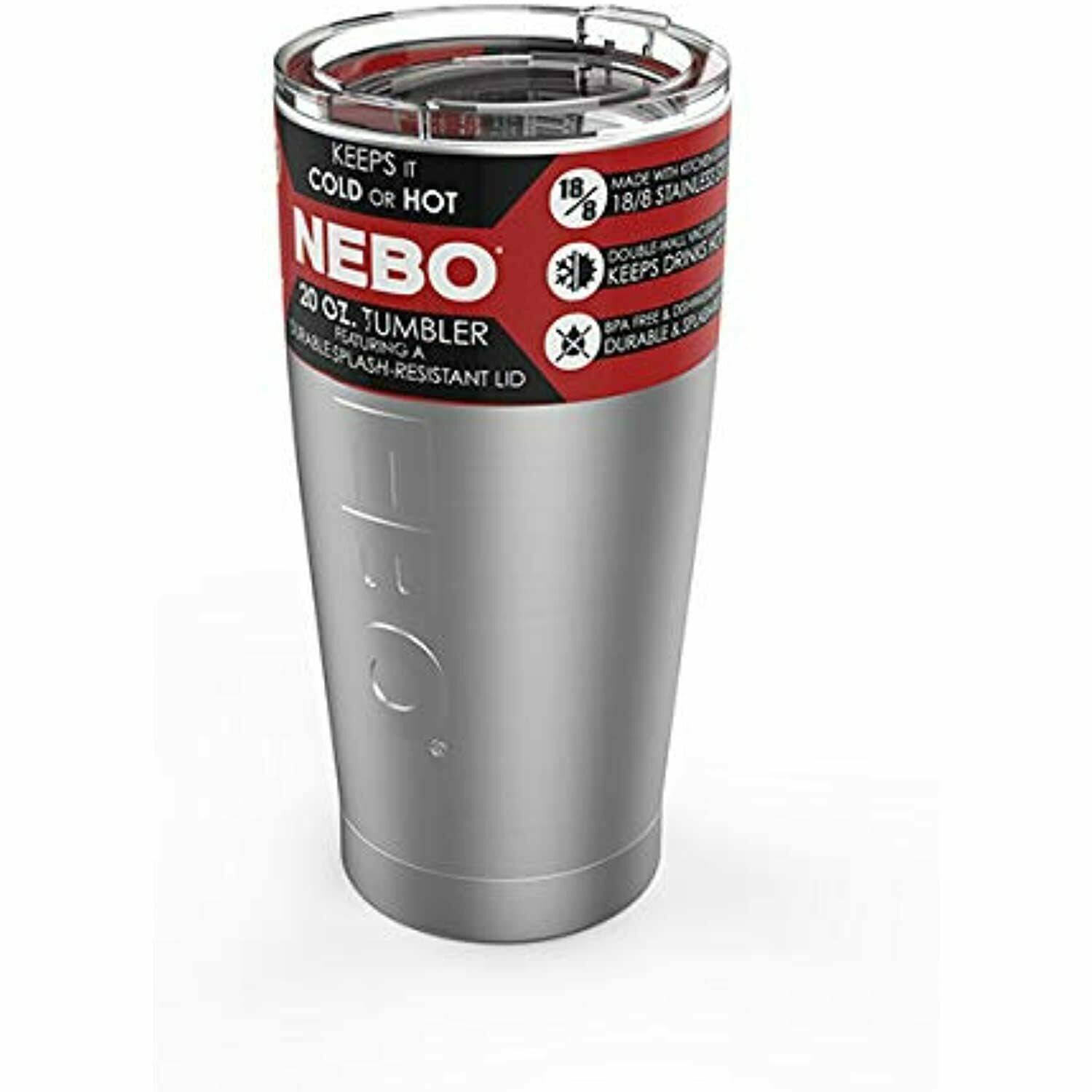 Nebo 20 oz Stainless Steel Tumbler Double Wall Vacuum Sealed
