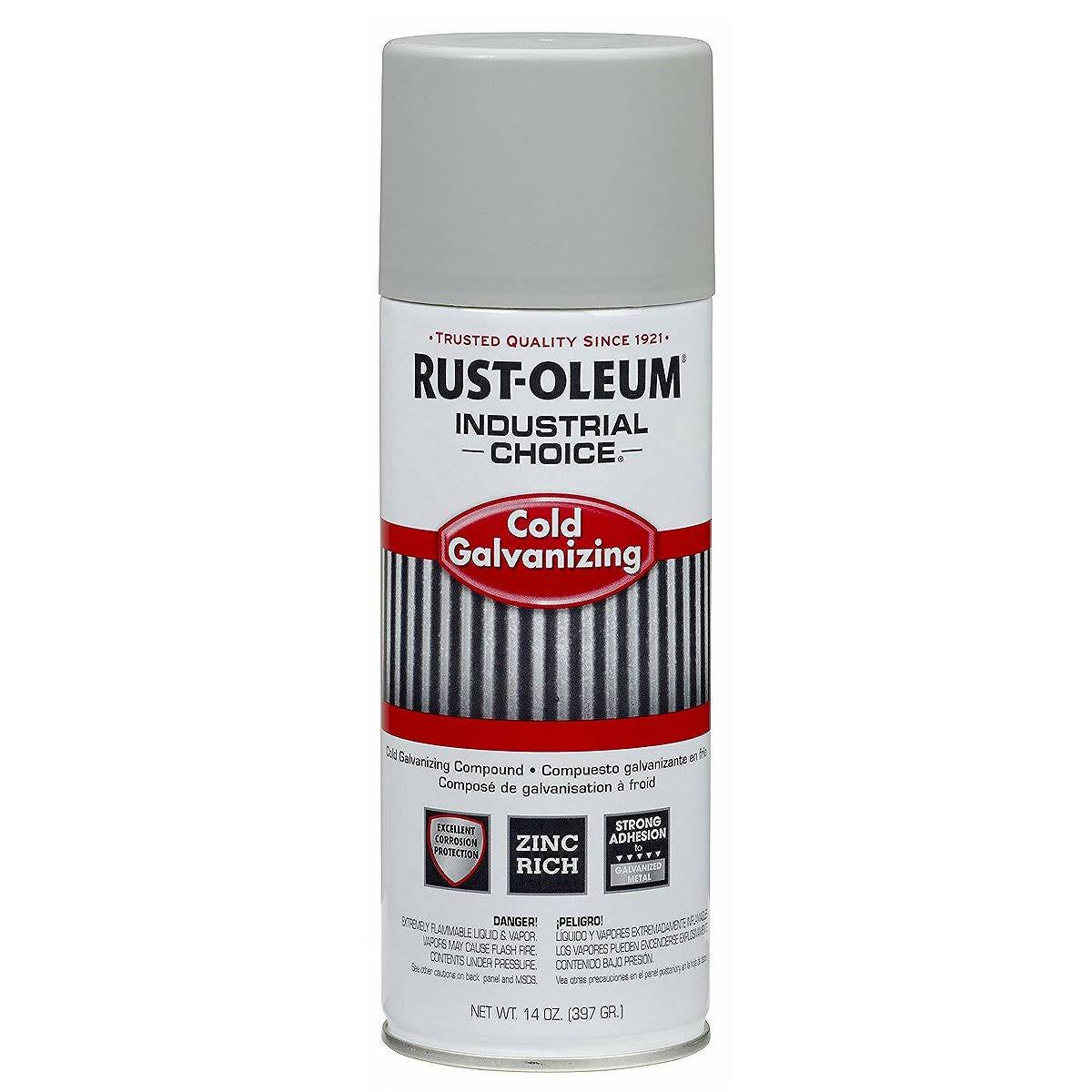 Rust-Oleum Stops Rust Cold Galvanizing Compound Anti-Rust Spray Paint - 454g
