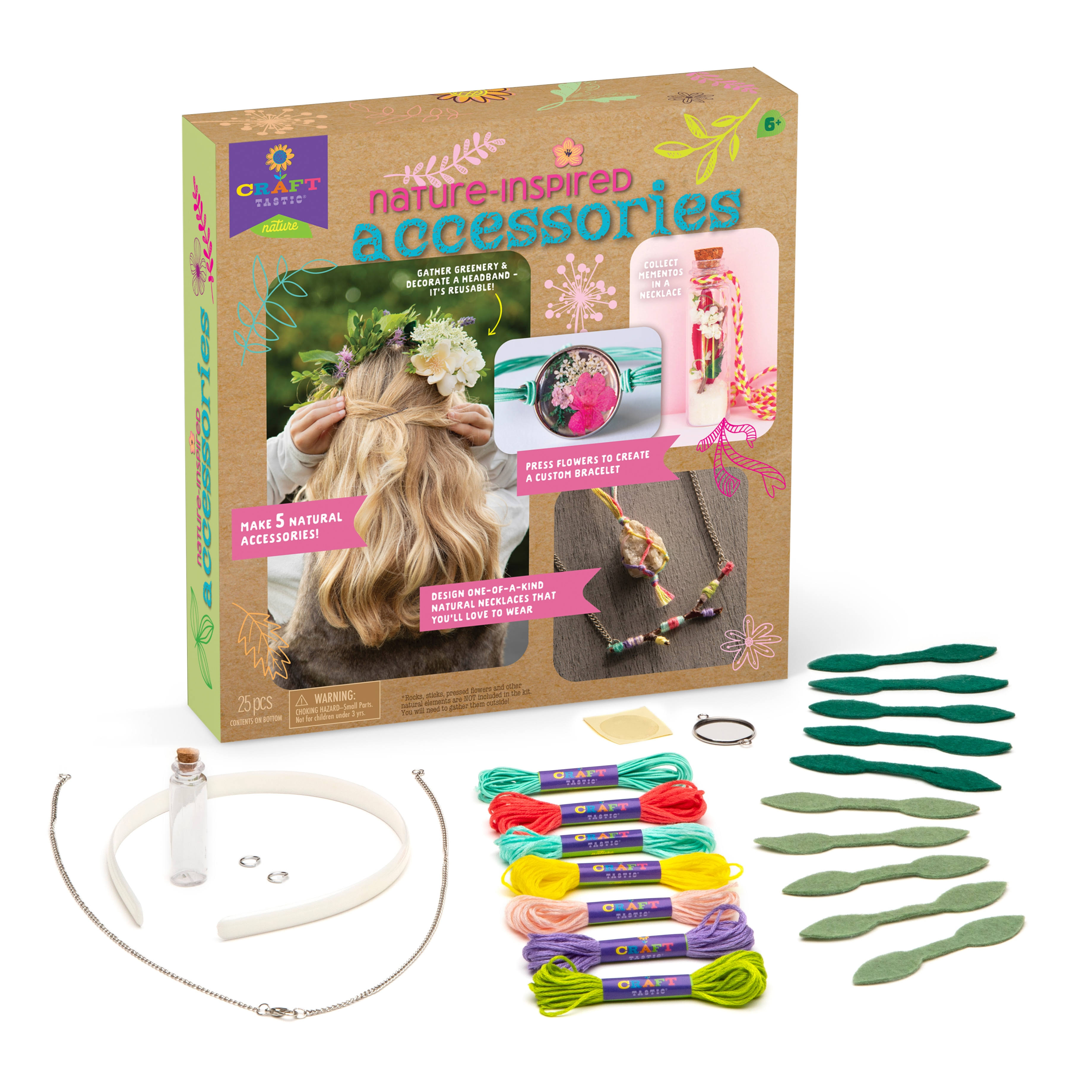 Craft-tastic Nature-Inspired Accessories Craft Kit One-Size