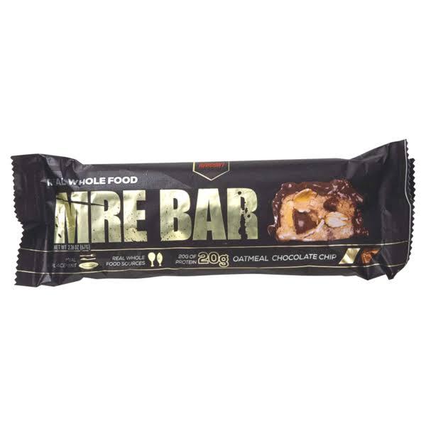 MRE Bar Oatmeal Chocolate Chip Bar - Each