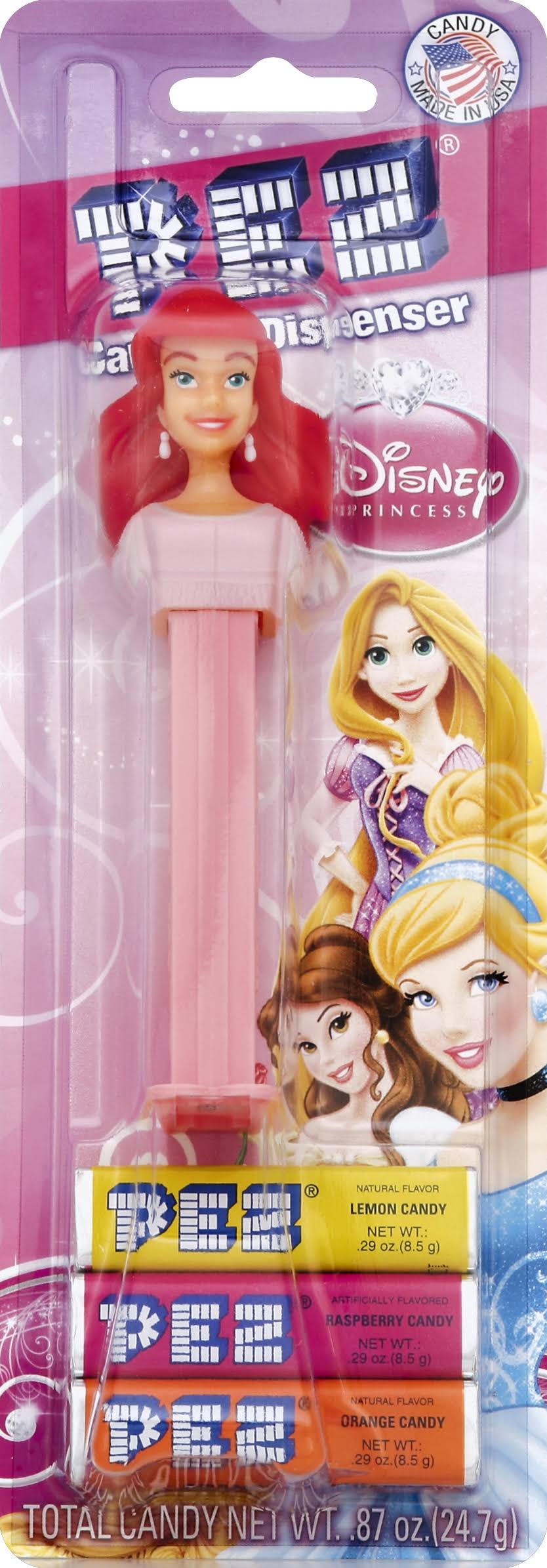Pez Disney Princess Dispenser, 1-Count (Pack of 6)