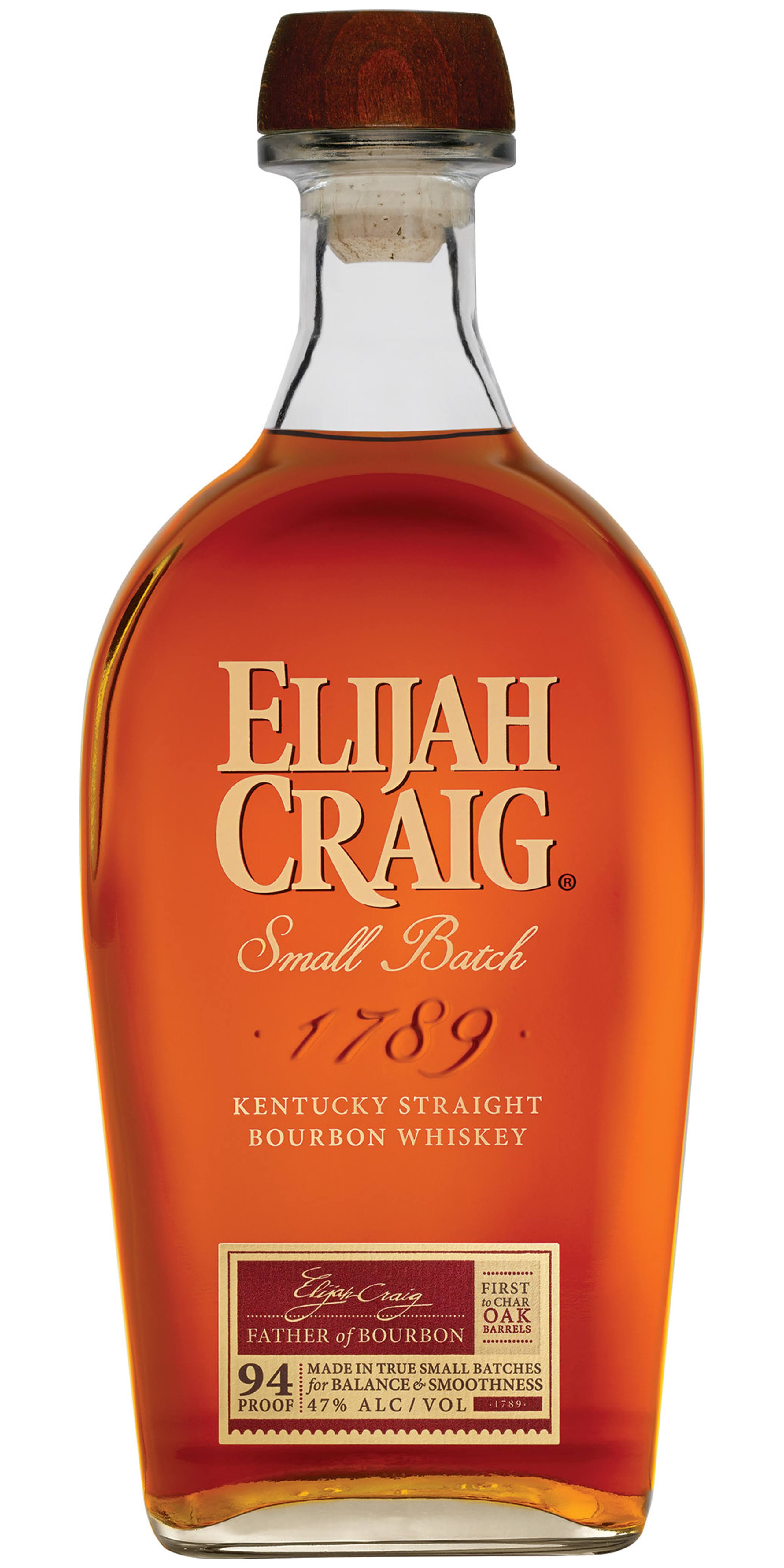 Elijah Craig 12 Year Old Small Batch Bourbon - 750 ml bottle
