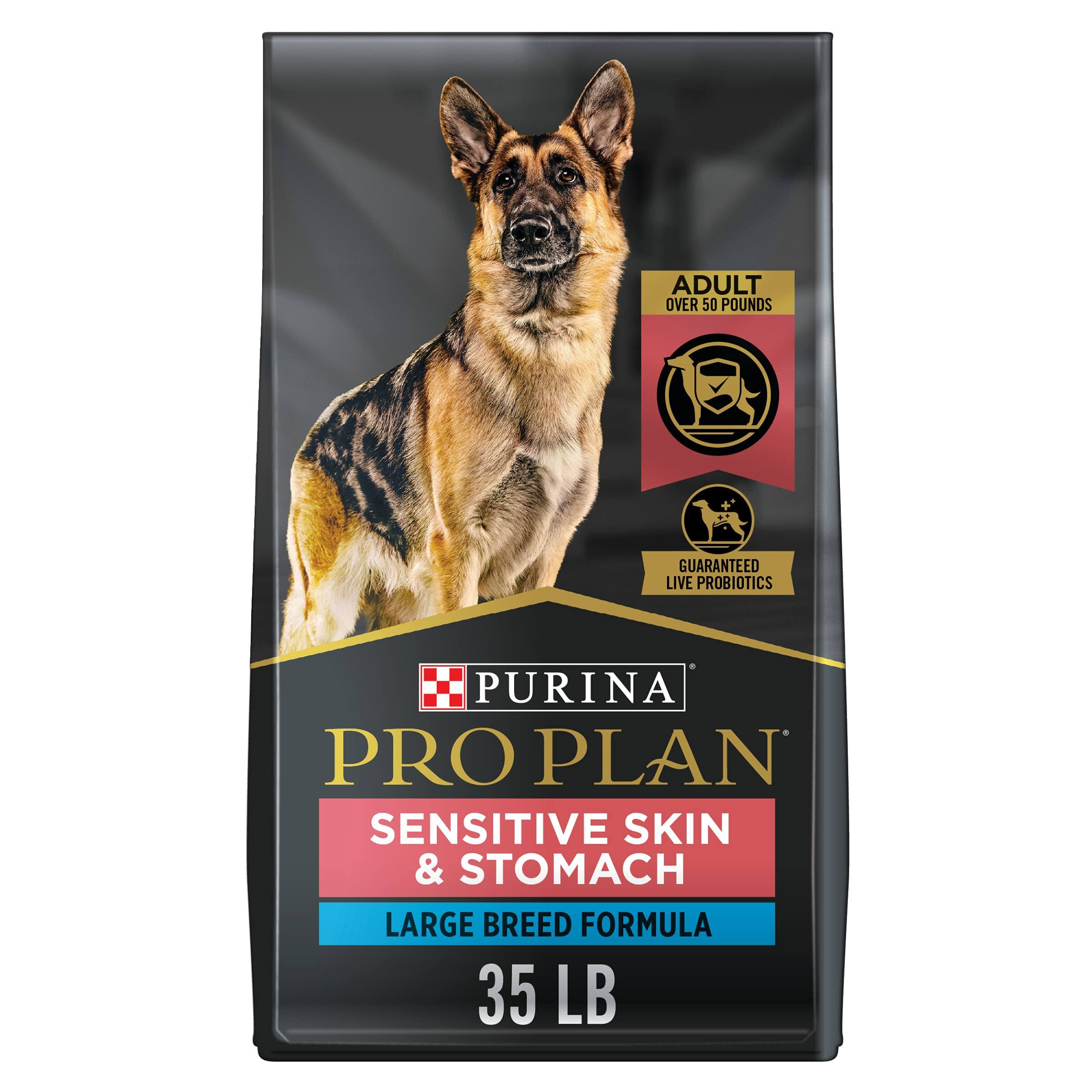 Purina Pro Plan Adult Large Breed Sensitive Skin & Stomach Salmon & Rice Formula Dry Dog Food 35 LB