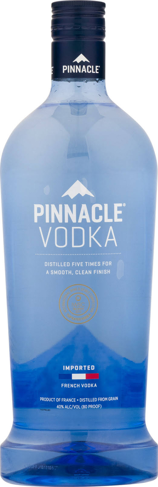 Pinnacle Vodka, French - 1.75 lt