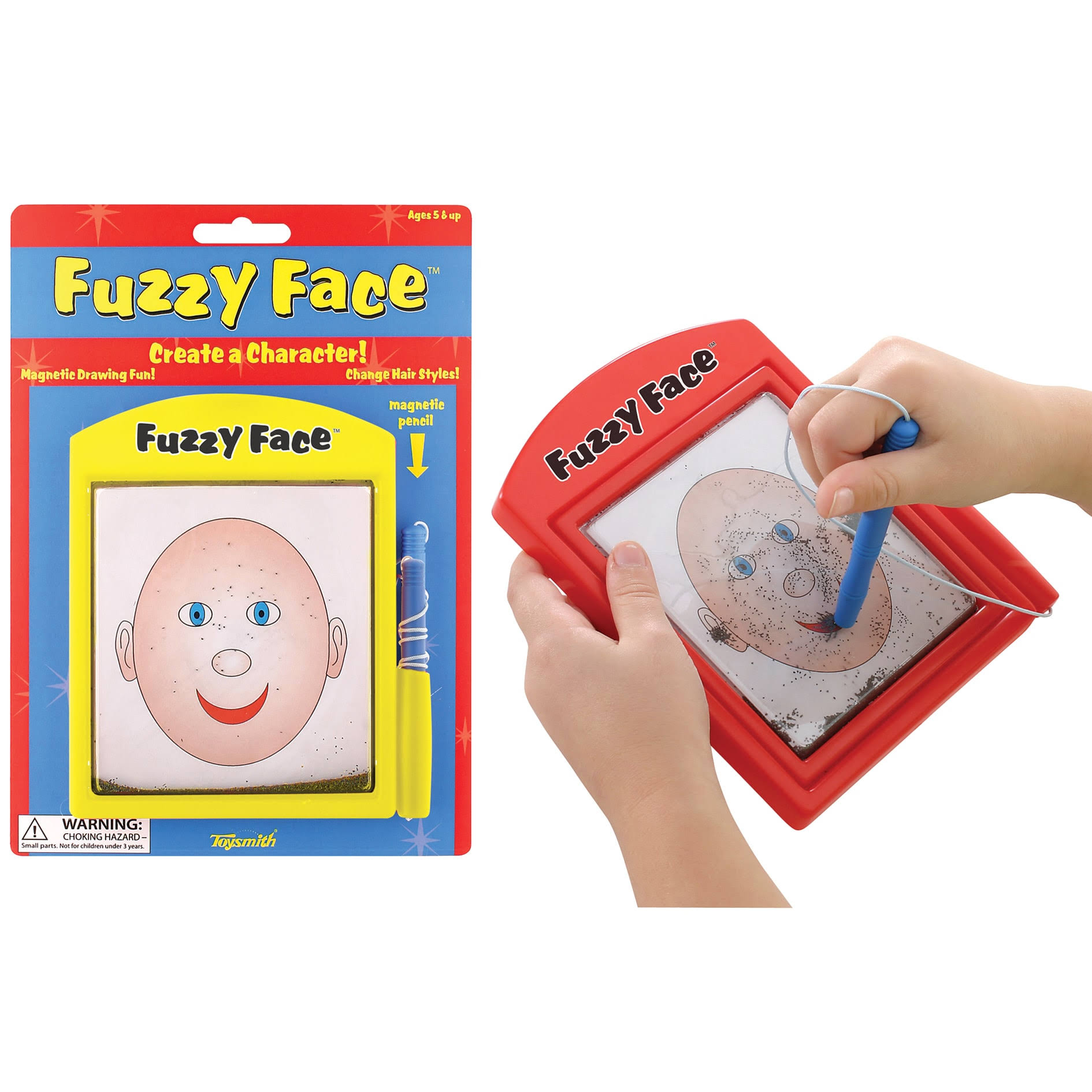 Toysmith Magnetic Fuzzy Faces - 11cm x 15cm