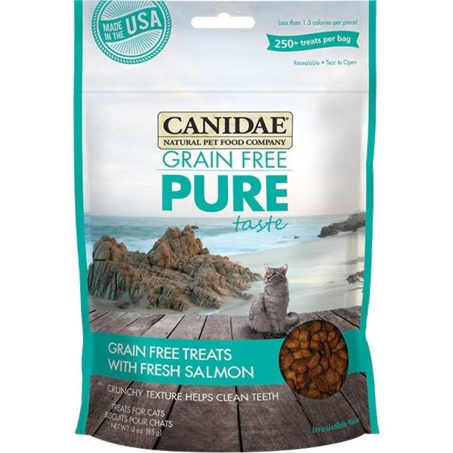 Canidae Grain Free Pure Taste with Fresh Salmon Cat Treats - 3oz