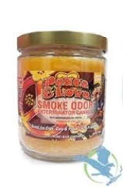 Smoke Odor Exterminator 13 oz Jar Candles Peace & Love