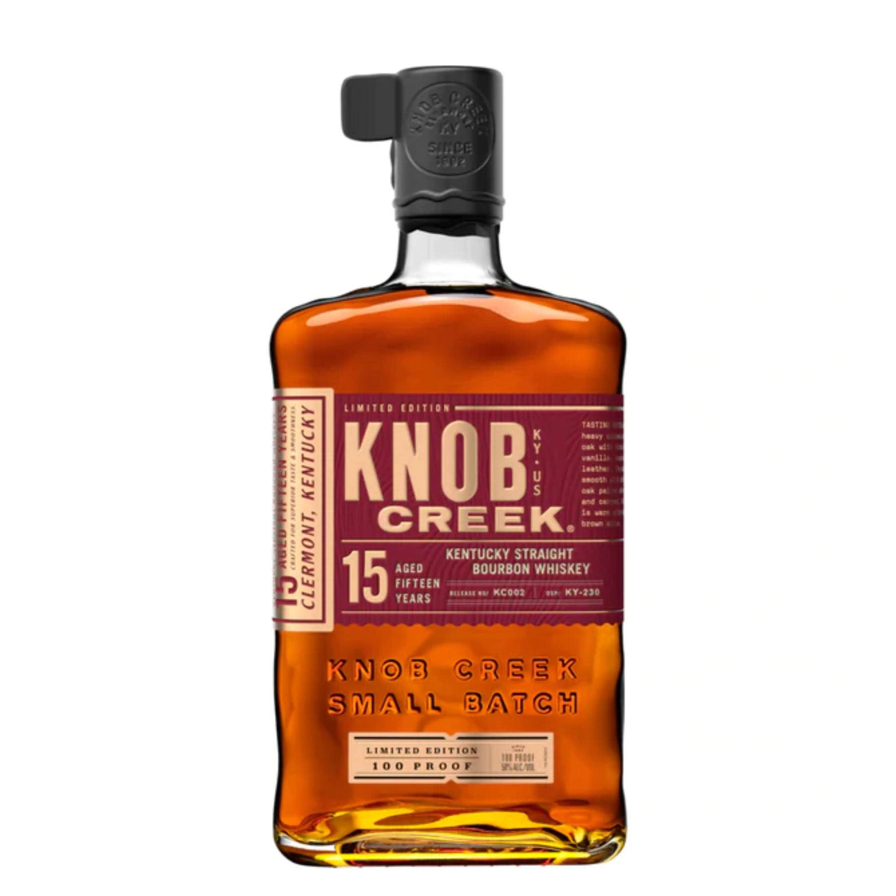 Knob Creek 15 Year Bourbon Whiskey (Limited Edition) 750 ml