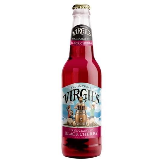 Virgils Micro Brewed Cream Soda - Black Cherry, 355ml