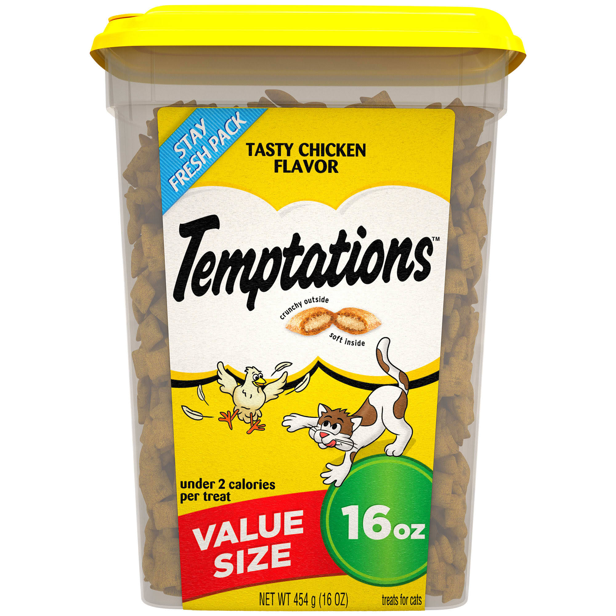 Temptations Treats for Cats - Tasty Chicken Flavor, 16oz