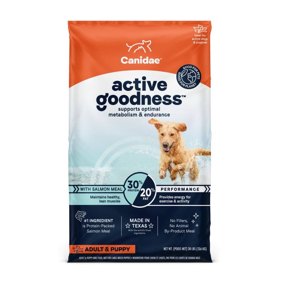 Canidae Active Goodness with Salmon Meal Dry Dog Food, 30 lb.
