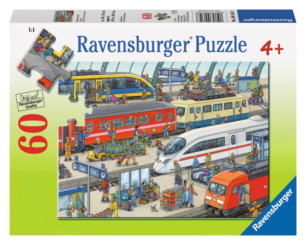 Ravensburger Railway Station Puzzle - 60 Piece