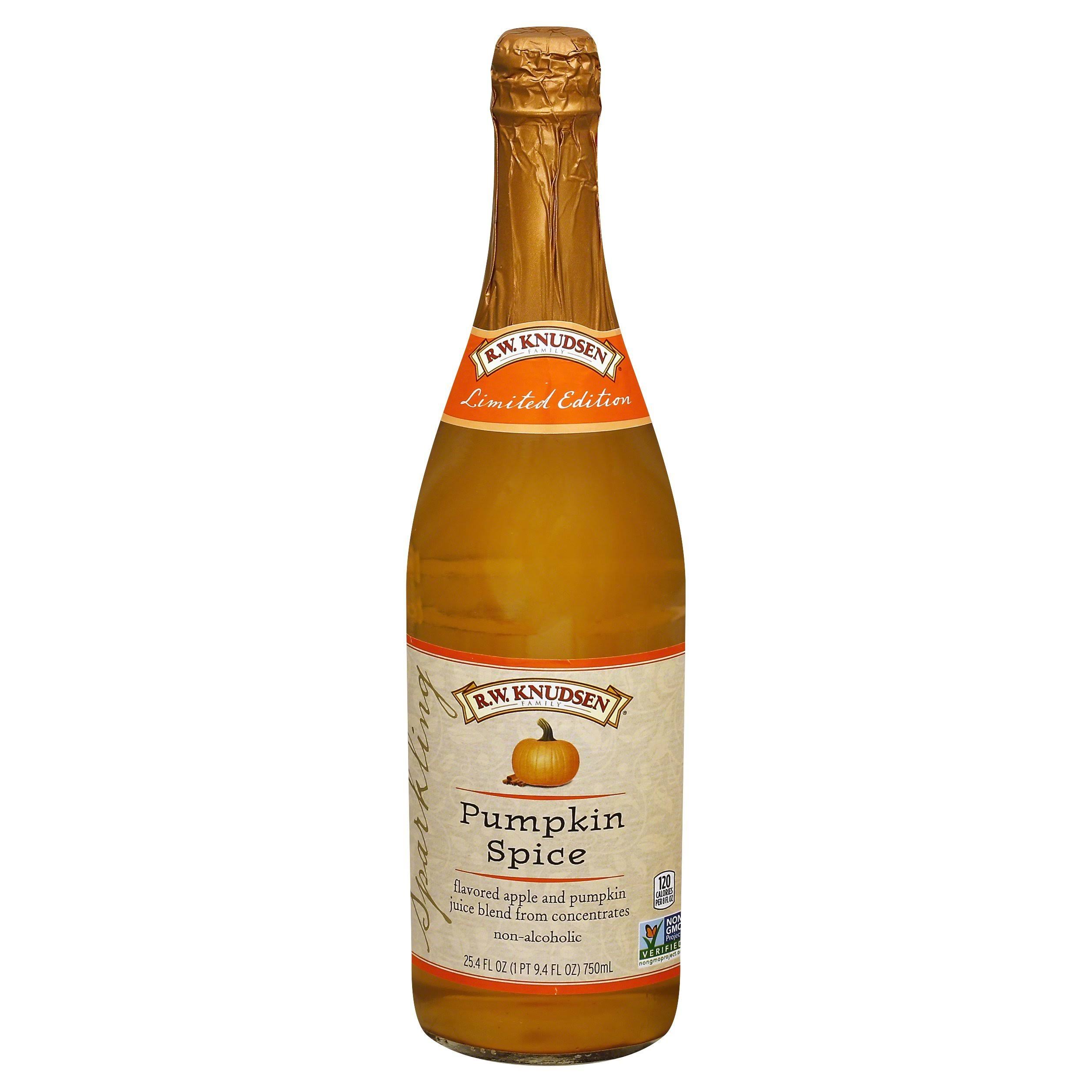 R.W. Knudsen Sparkling Juice - Pumpkin Spice, 25oz