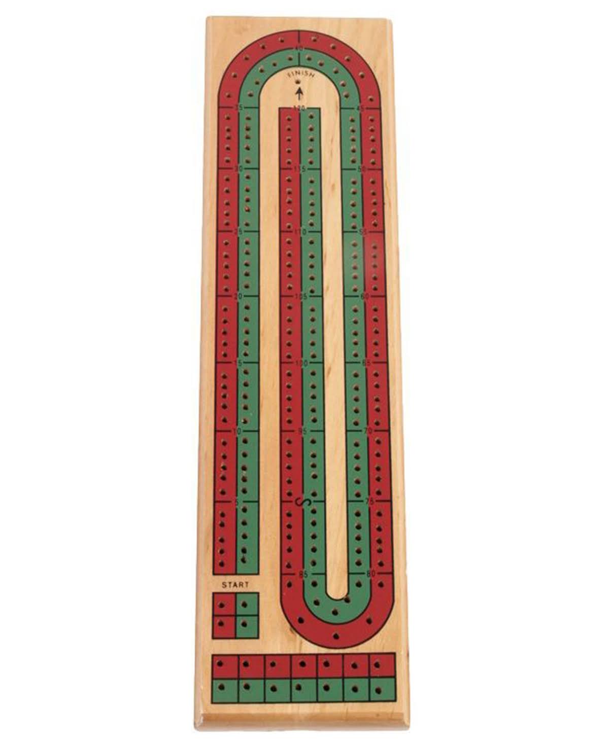 John N Hansen Co Classic Game Collection - 2 Track Color Cribbage