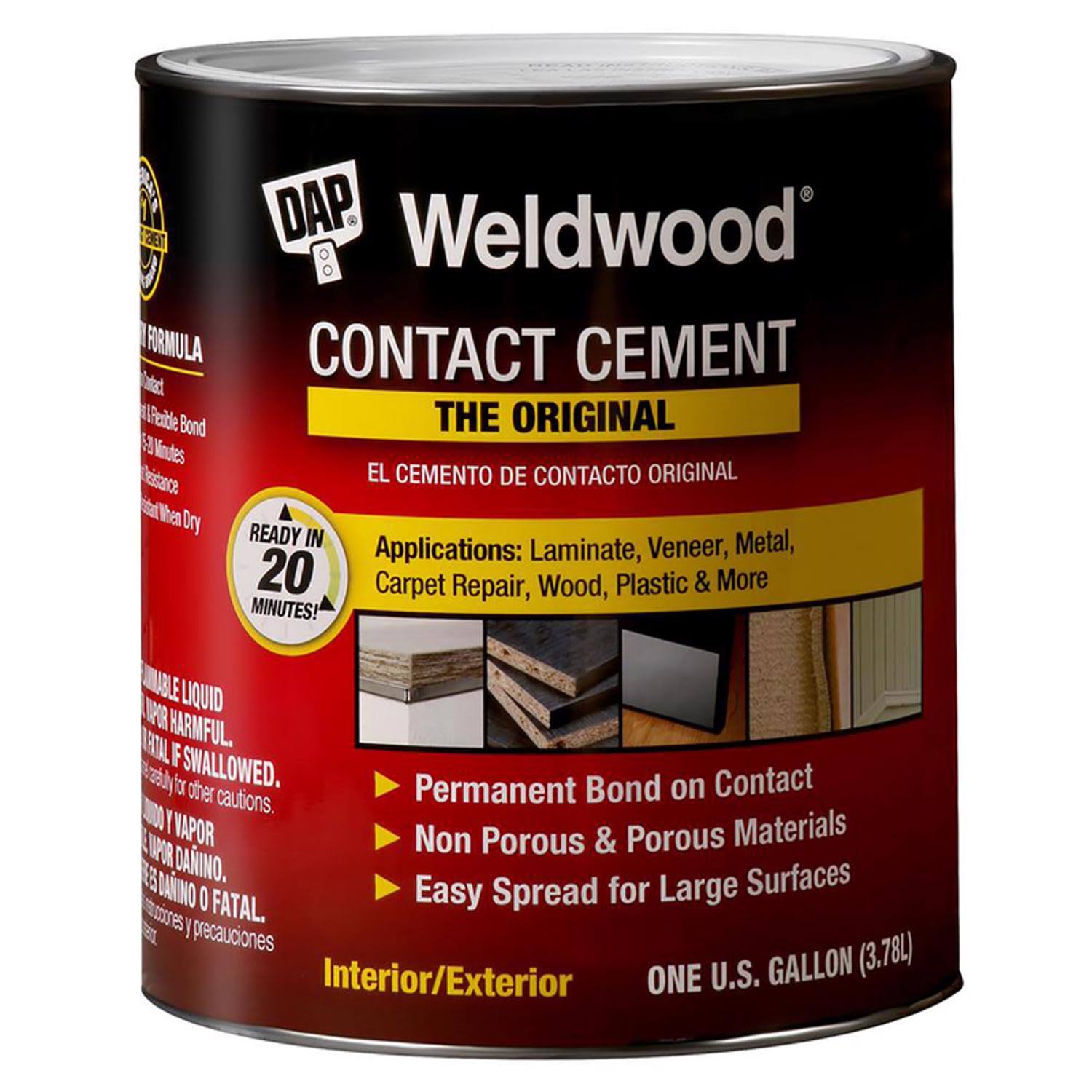 Dap Weldwood Contact Cement - 3.78l
