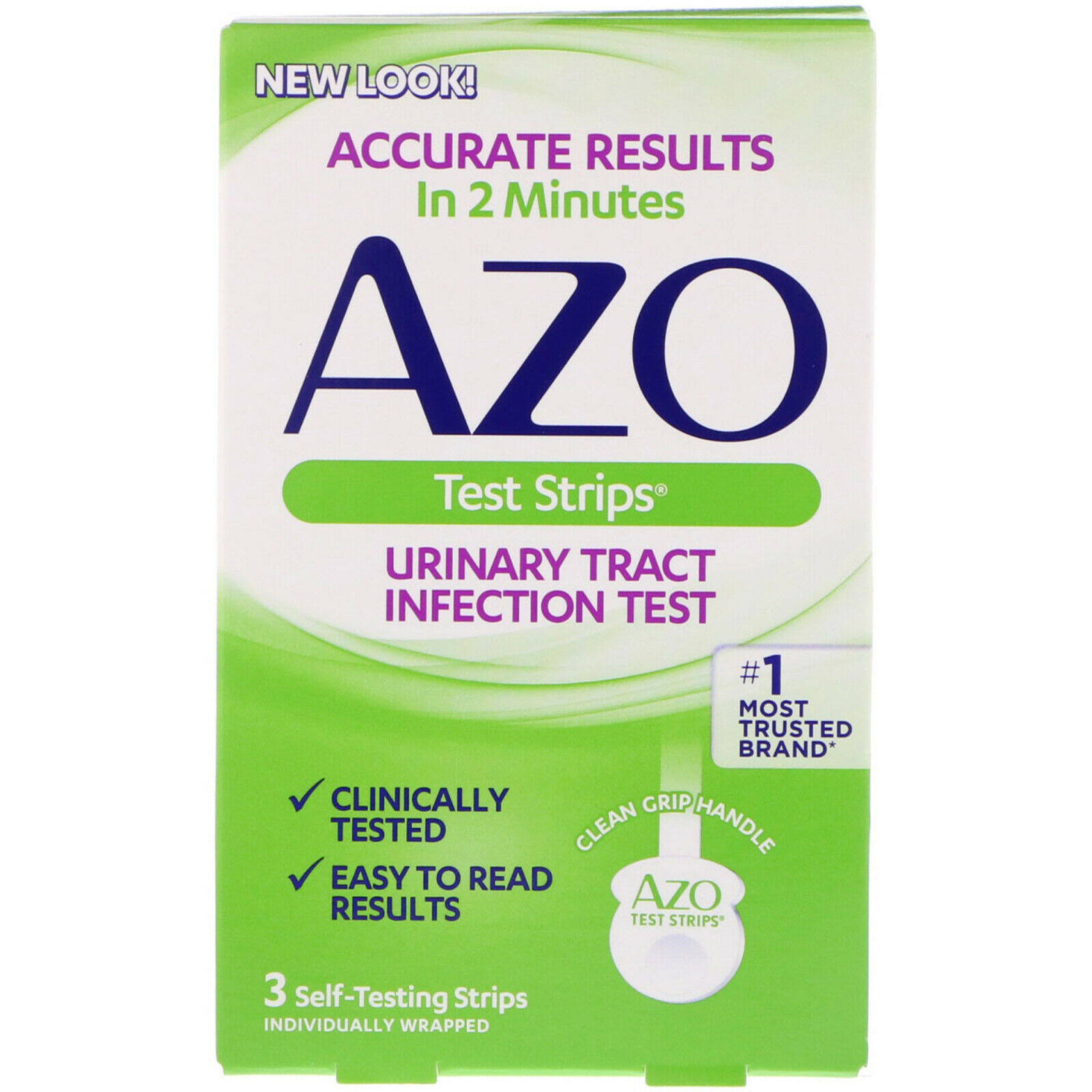 Azo Urinary Tract Infection Test Strips - 3 Count