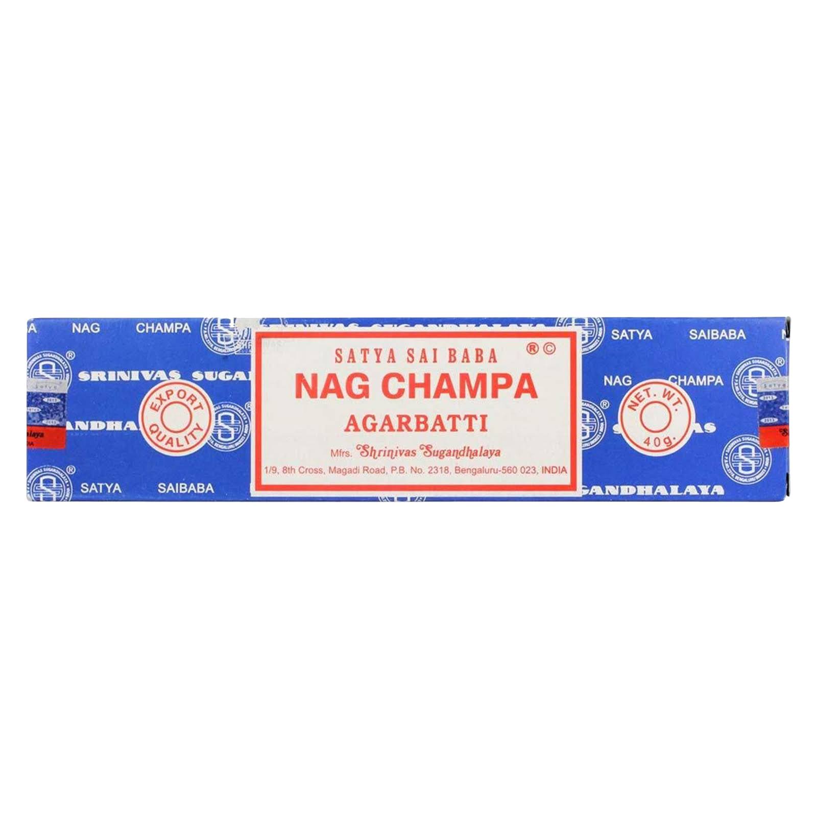 Satya Incense Sticks Nag Champa