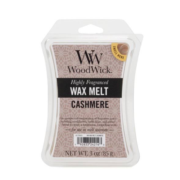 WoodWick Candles & Wax Melts - Cashmere Wax Melts 3oz
