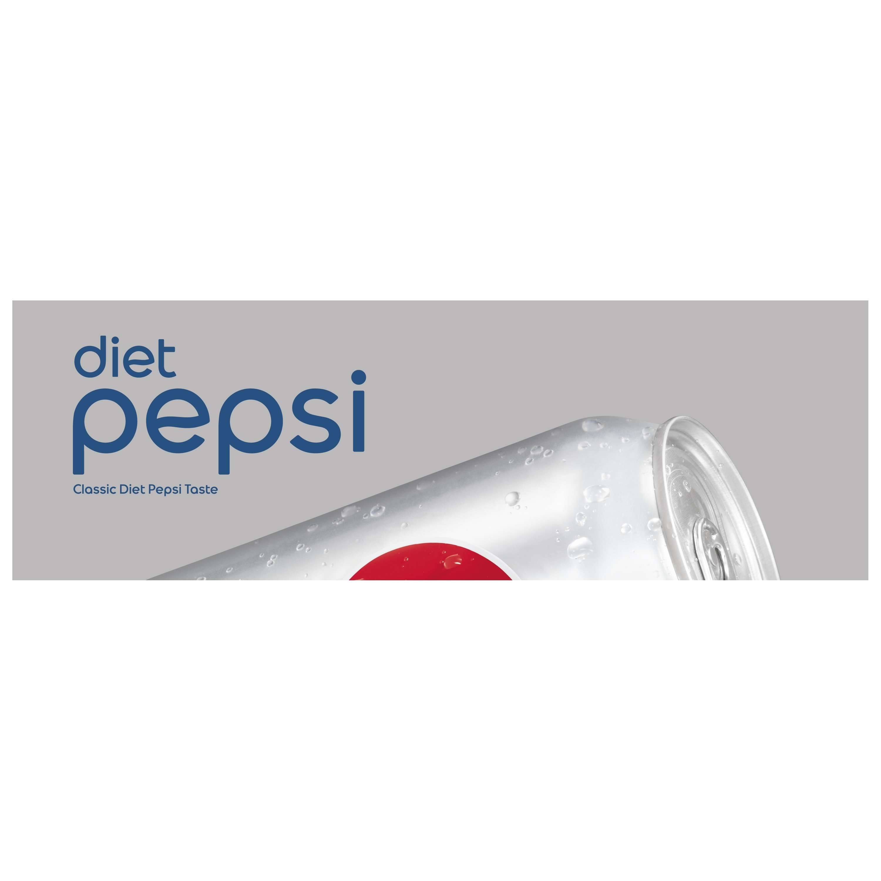 Pepsi Diet Cola - 12 Cans, 4.26l