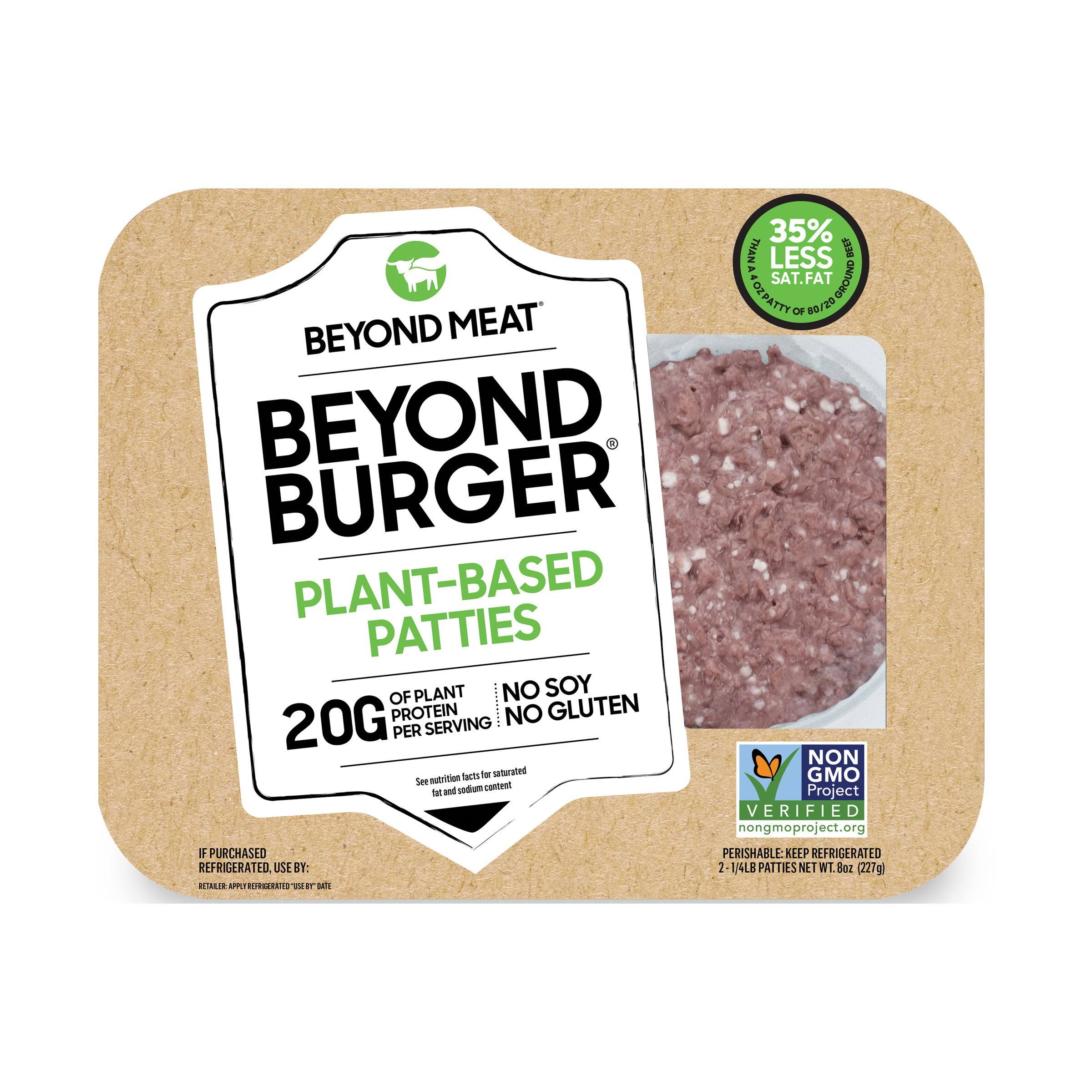 Beyond Meat Plant Based Burger Patties - 8oz, 2pk