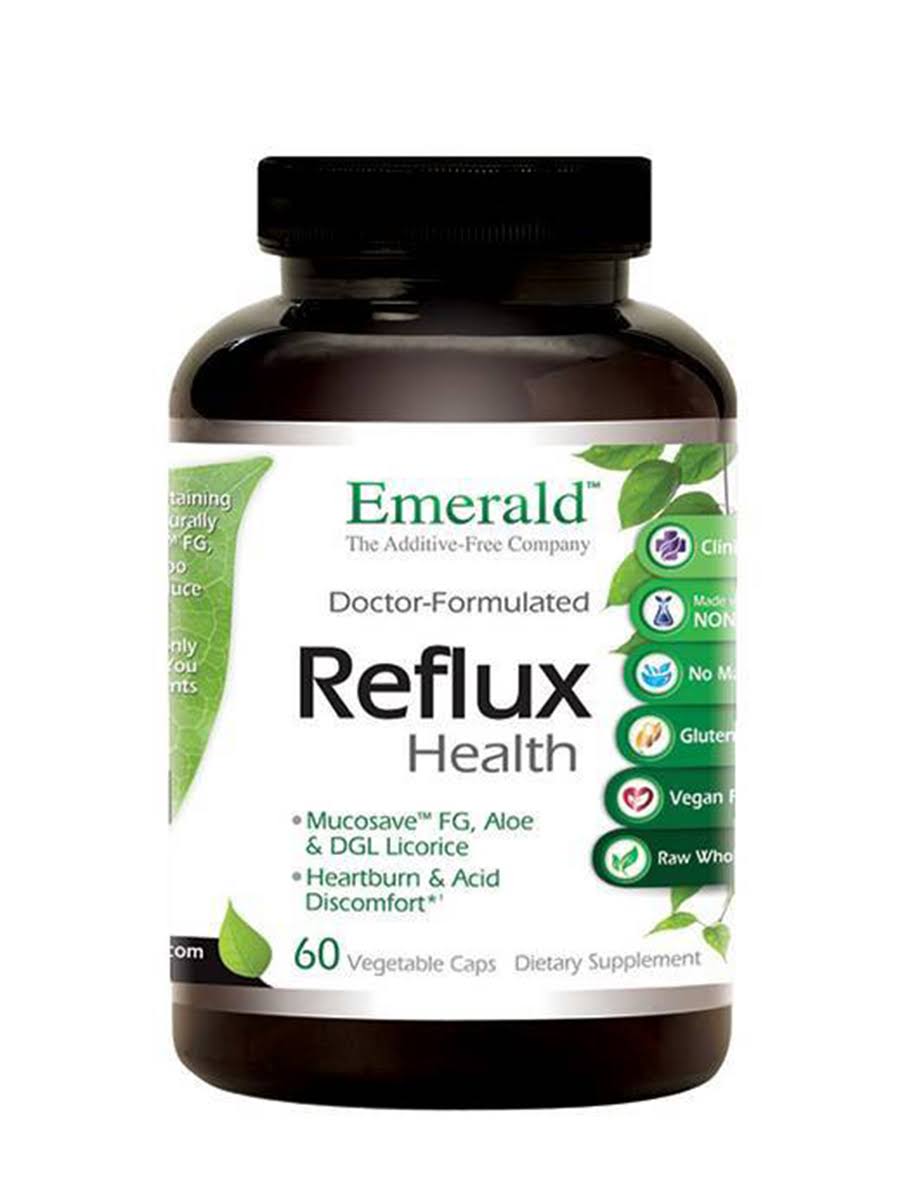 Reflux Health - Emerald Labs - 60 Vegetable Capsules