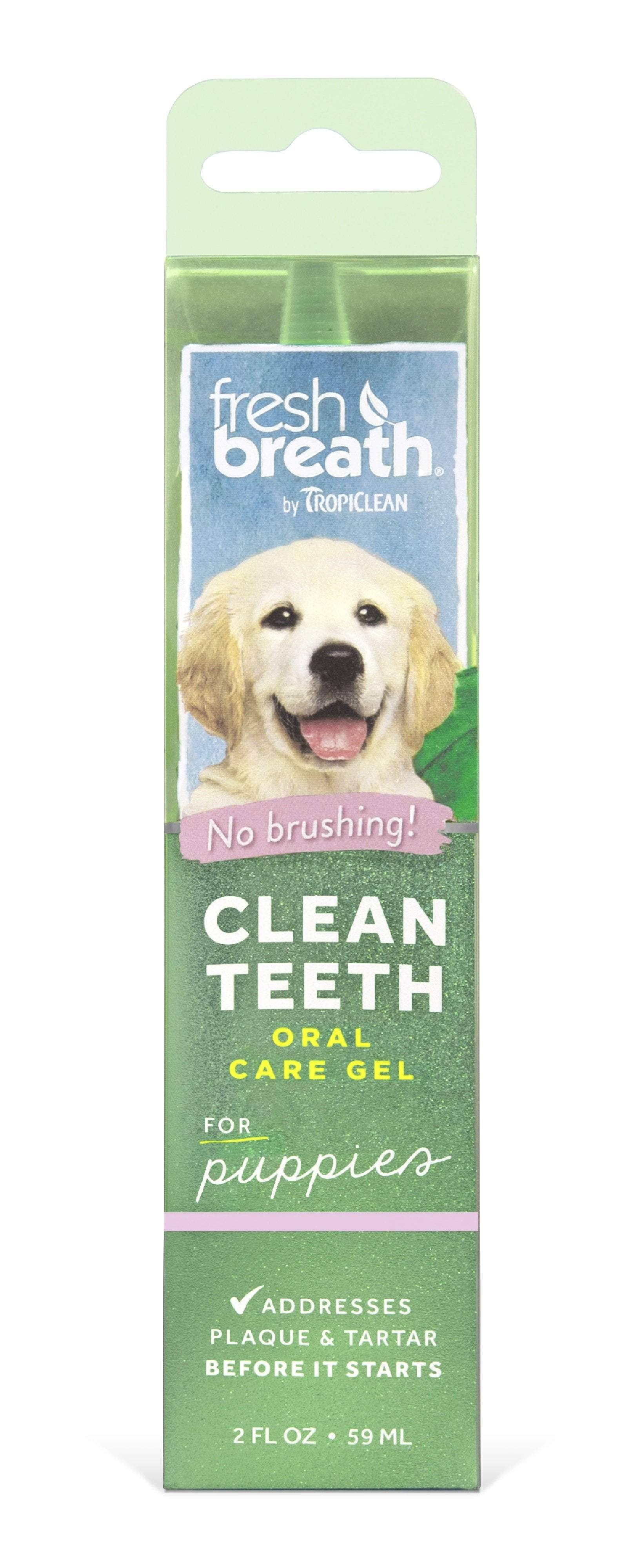 Tropiclean Fresh Breath Puppy Clean Teeth Gel Kit - 59ml