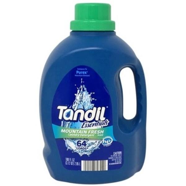 Tandil Essentials Laundry Detergent, Mountain Fresh Scent - 100 fl oz
