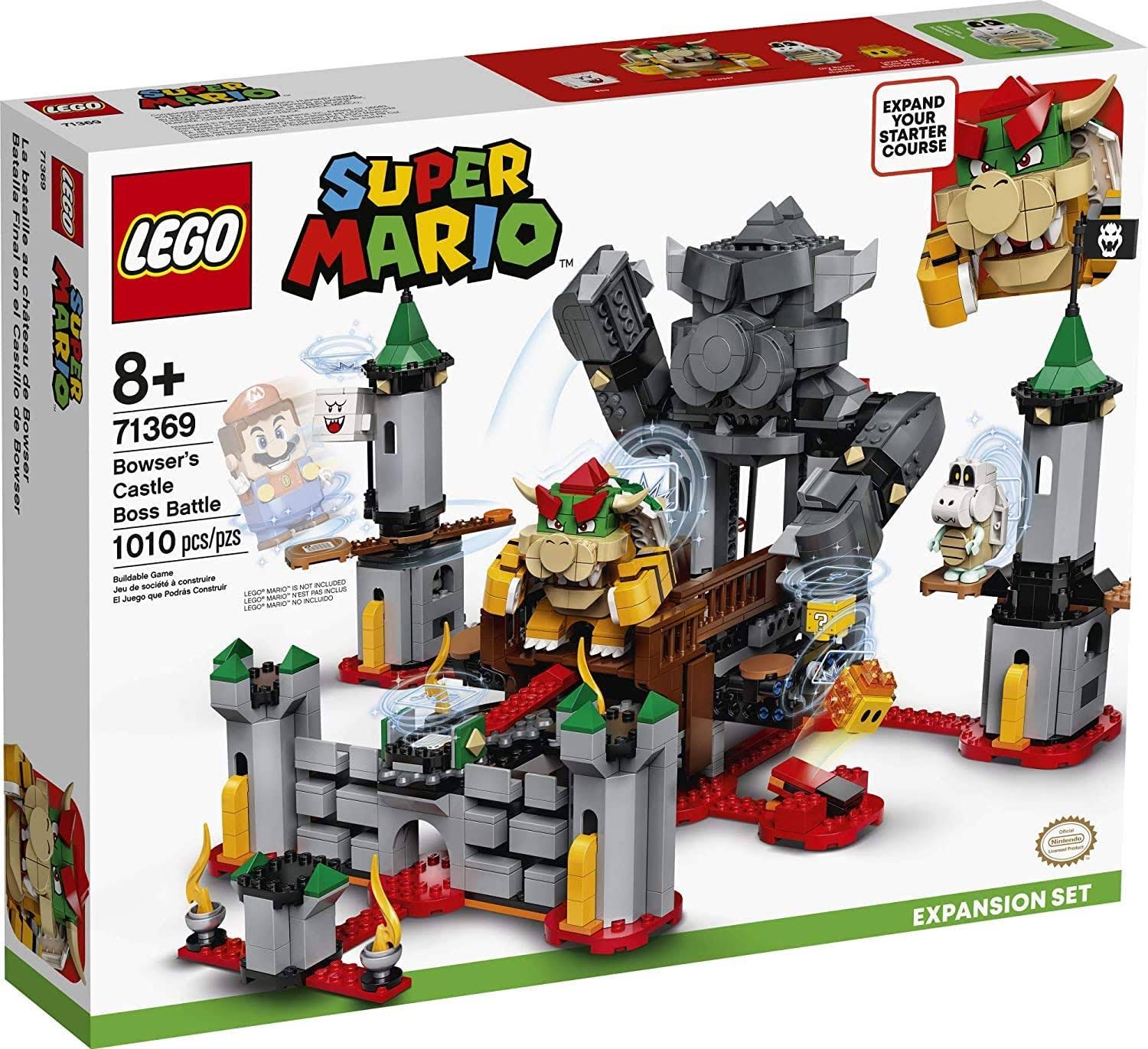 LEGO Super Mario Bowser's Castle Boss Battle Expansion Set - 71369