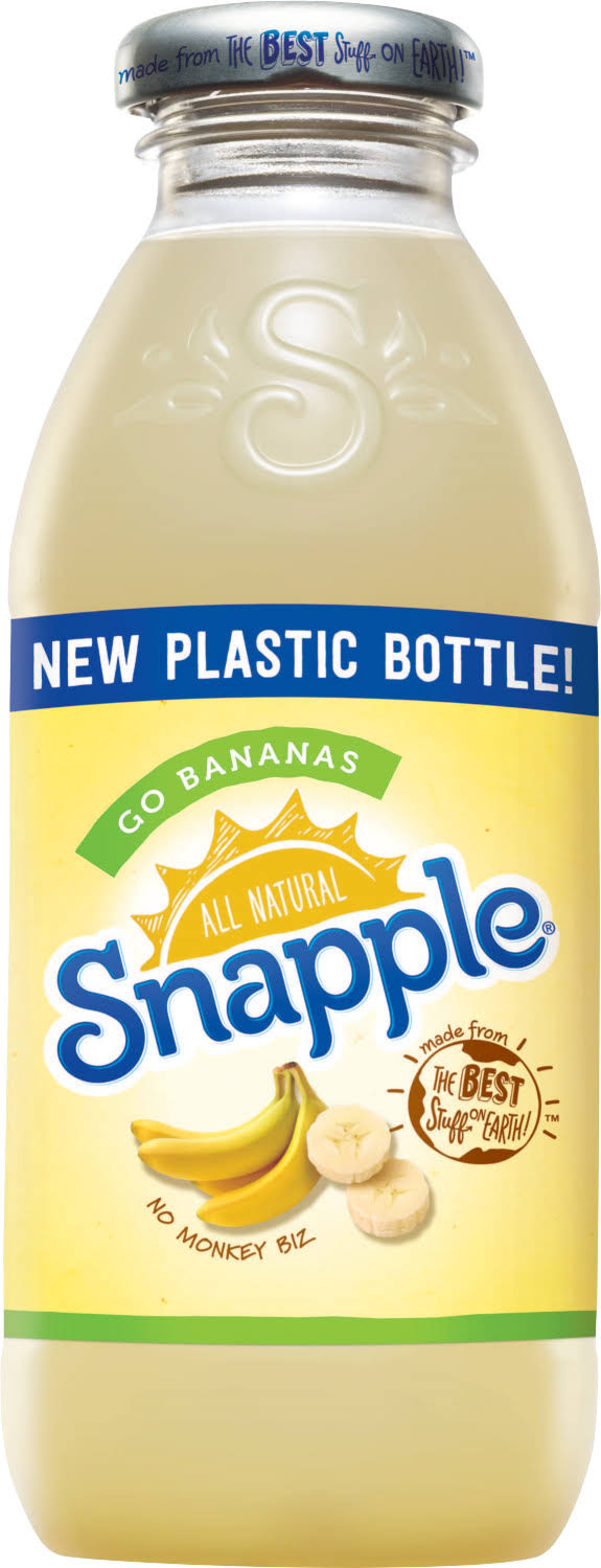 Snapple Go Bananas Drink - 16 fl oz bottle