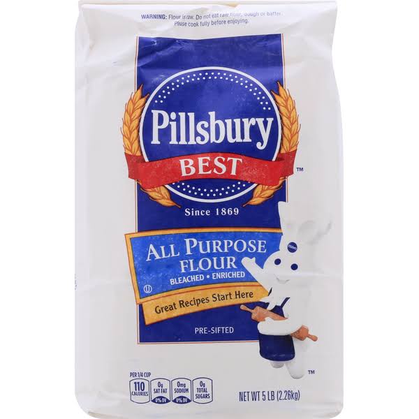 Pillsbury Best Best All Purpose Flour, Bleached, Enriched - 5 lb