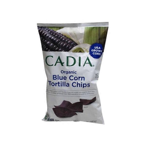 Cadia Organic Blue Corn Tortilla Chips - 10oz
