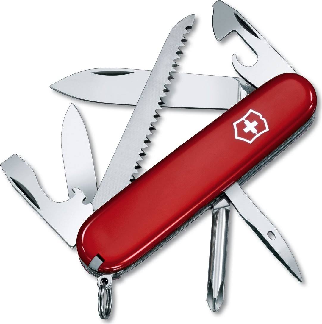 VICTORINOX Hiker (Red) Swiss Army Knife 1.4613-033-X1