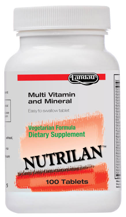 Landau Nutrilan Multiple Vitamins with Minerals - 100 Tab