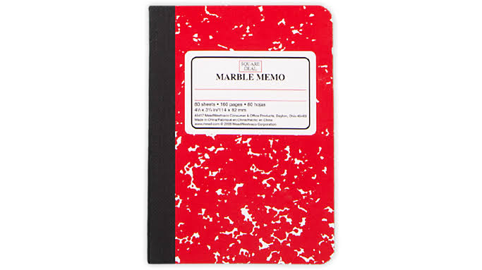 Mead Square Deal Colored Memo Book - 3 1/4" x 4 1/2", Assorted Colors