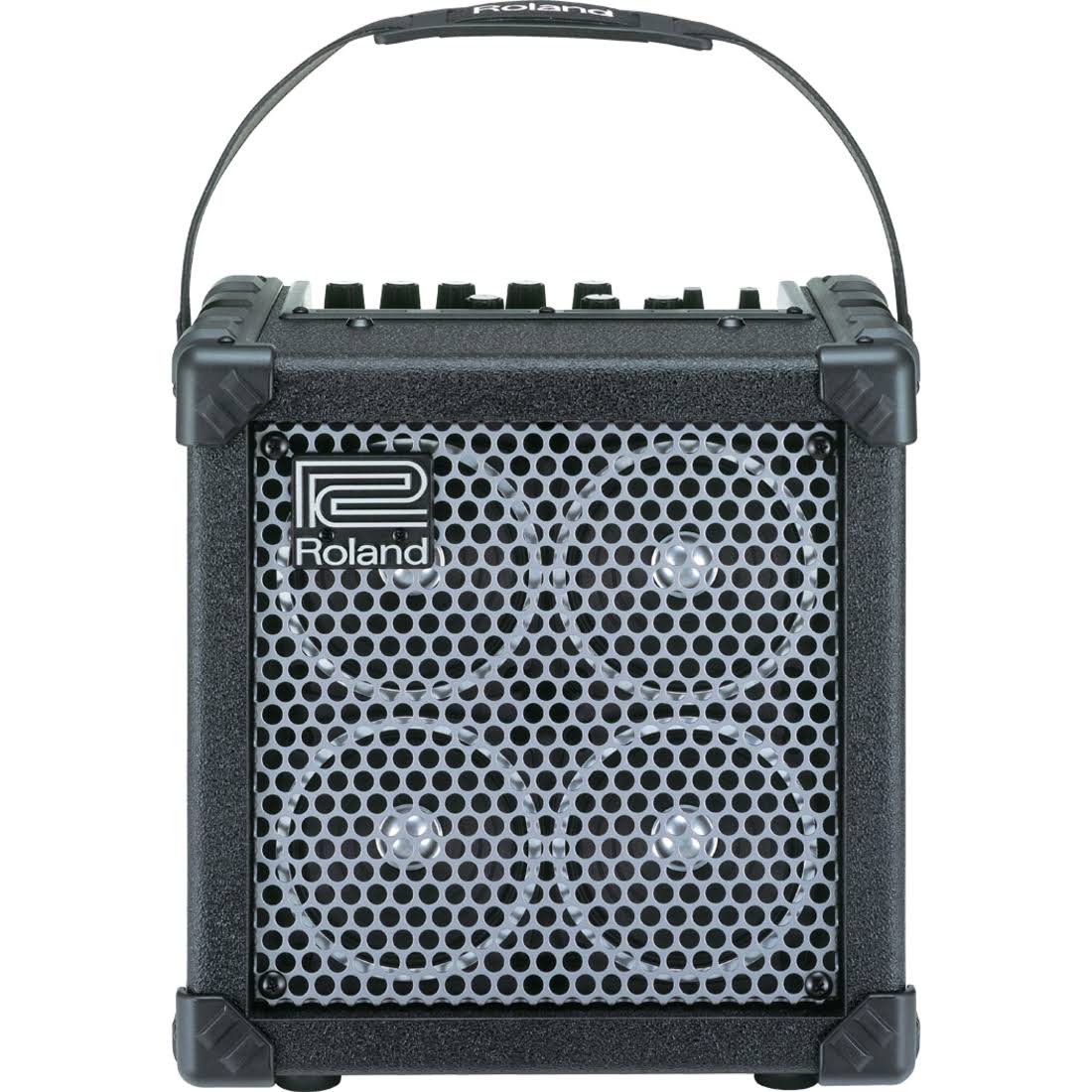 Roland Micro Cb Rx Battery Powered Stereo Compact Bass Guitar Amplifier