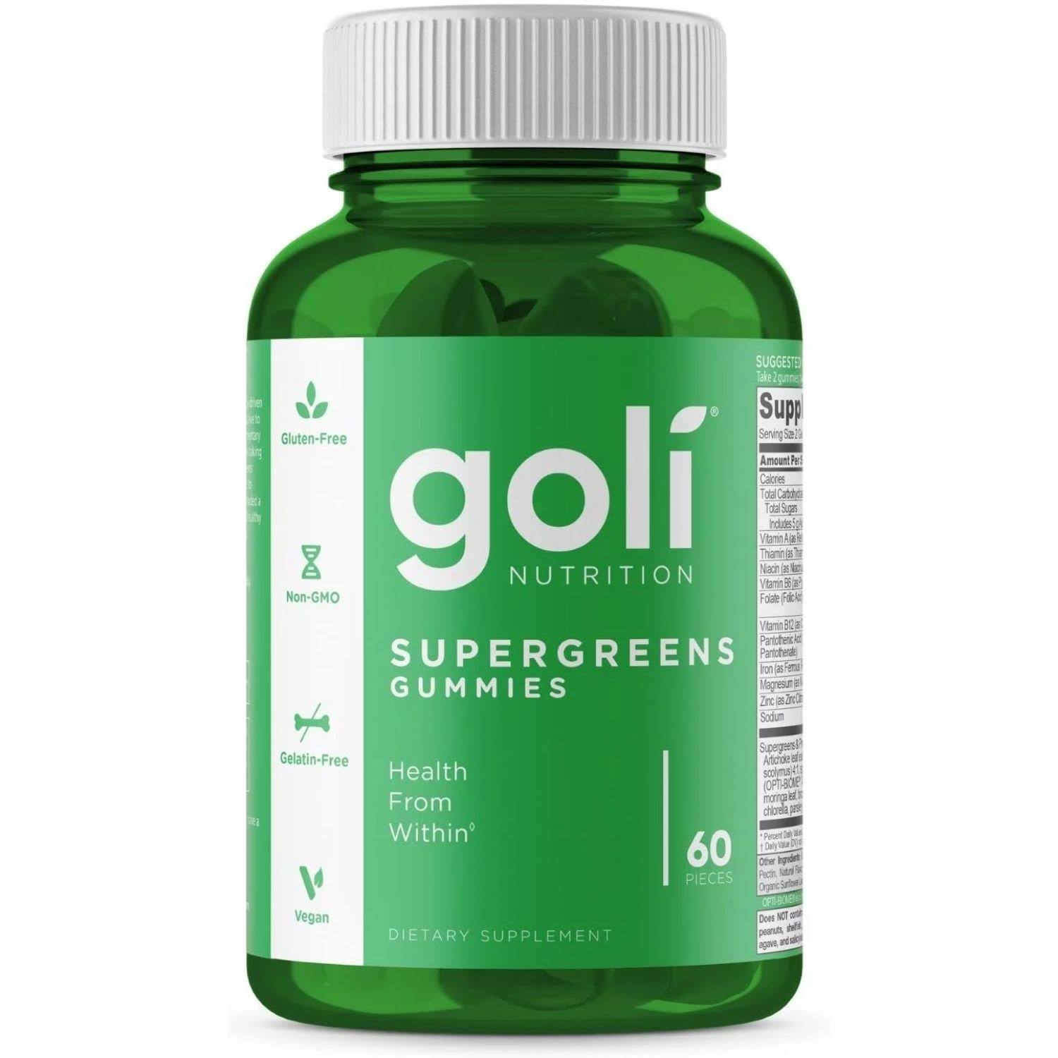 Goli Nutrition | Supergreens 60 Gummies