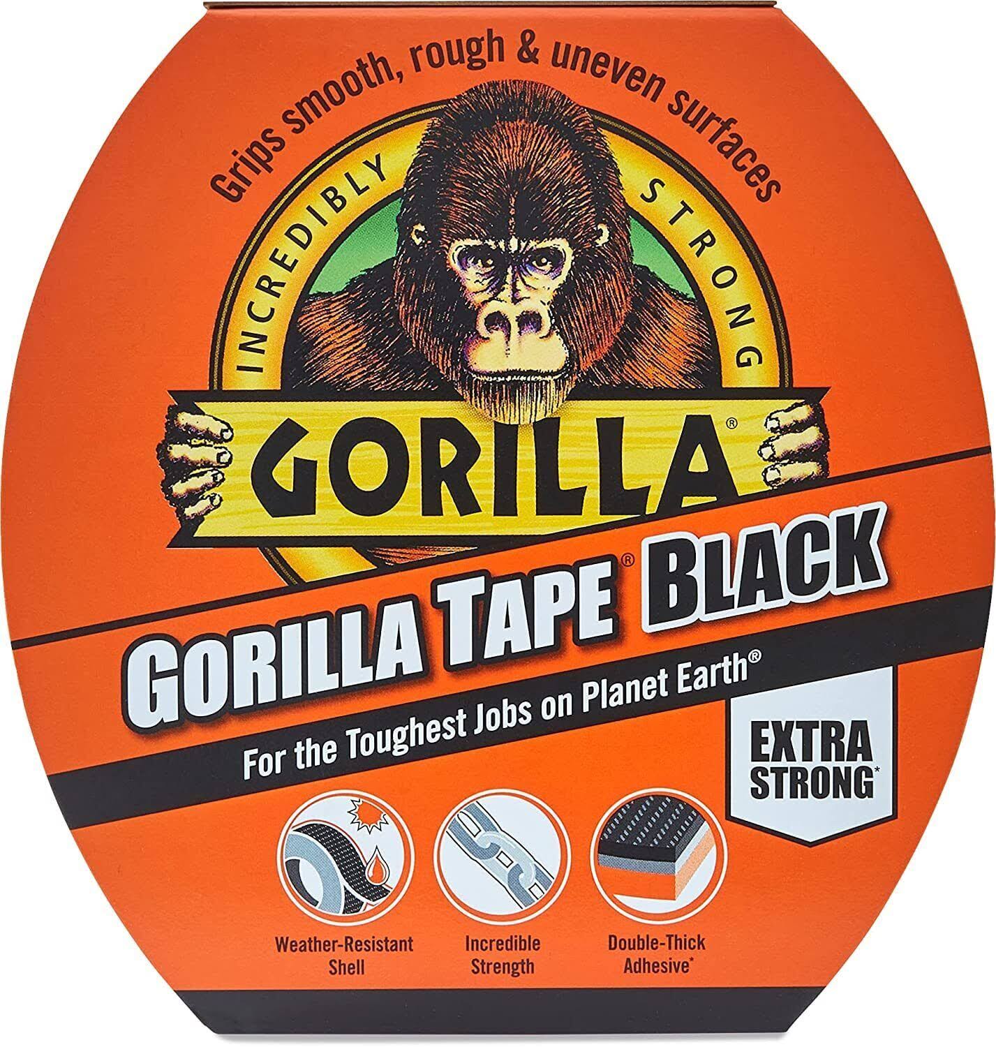 Gorilla Tape - Black, 48mm x 32m