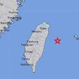 6.2-magnitude quake hits waters off Taiwan