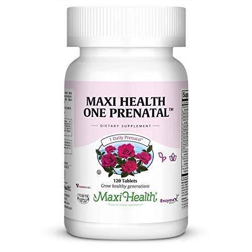 Maxi Health One Prenatal - The Complete Prenatal Mult, 120 Tablets, KO
