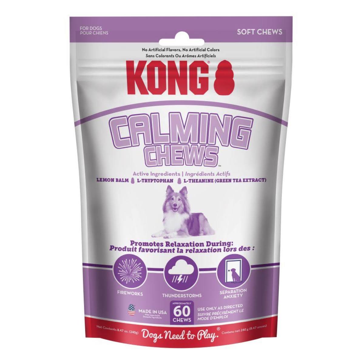 Kong Calming Chews - 60 Pieces