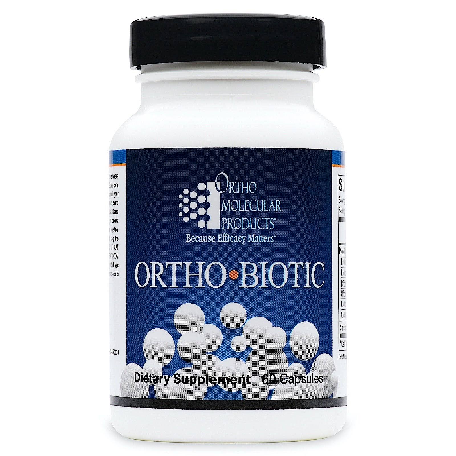 Ortho Molecular Ortho Biotic - 60 capsules