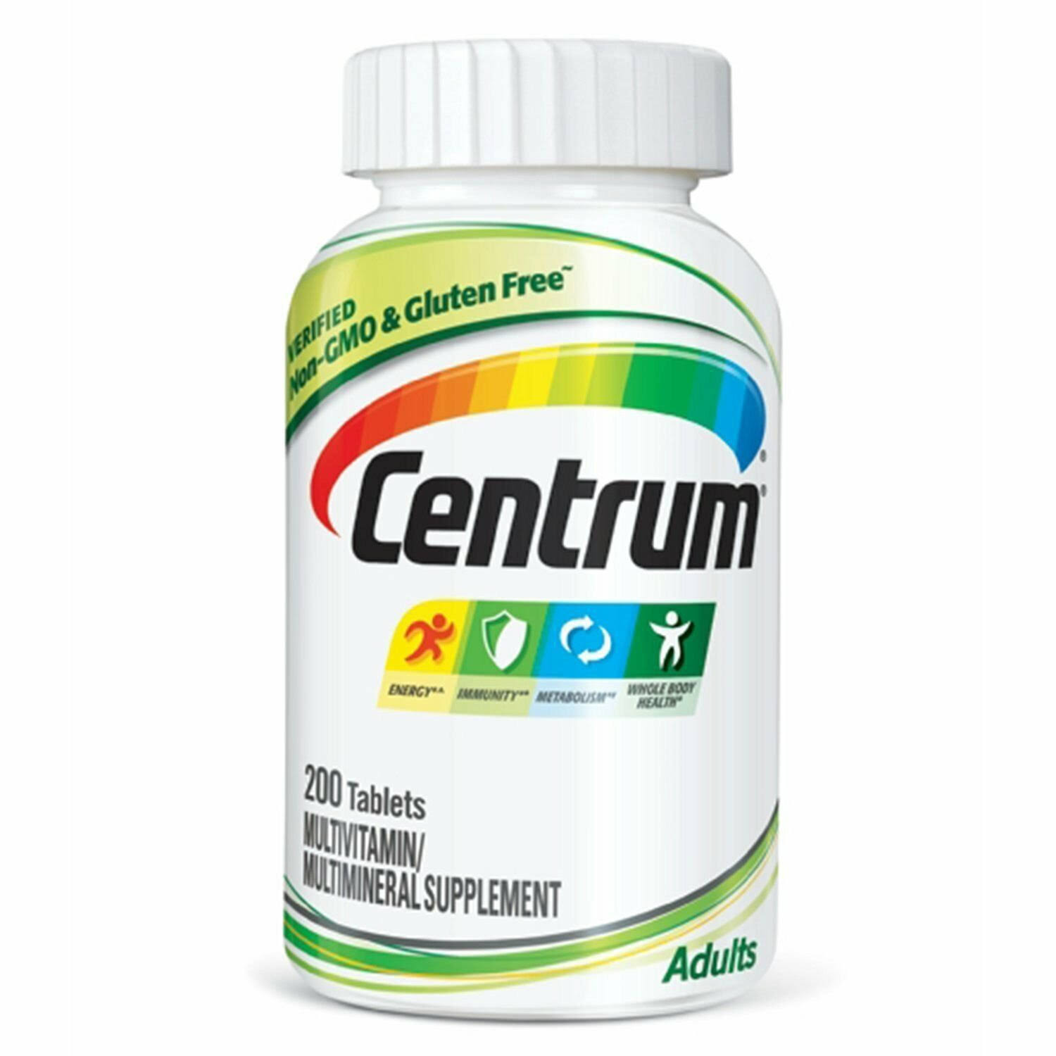 Centrum Adults Multivitamin/Multimineral Tablets - x200