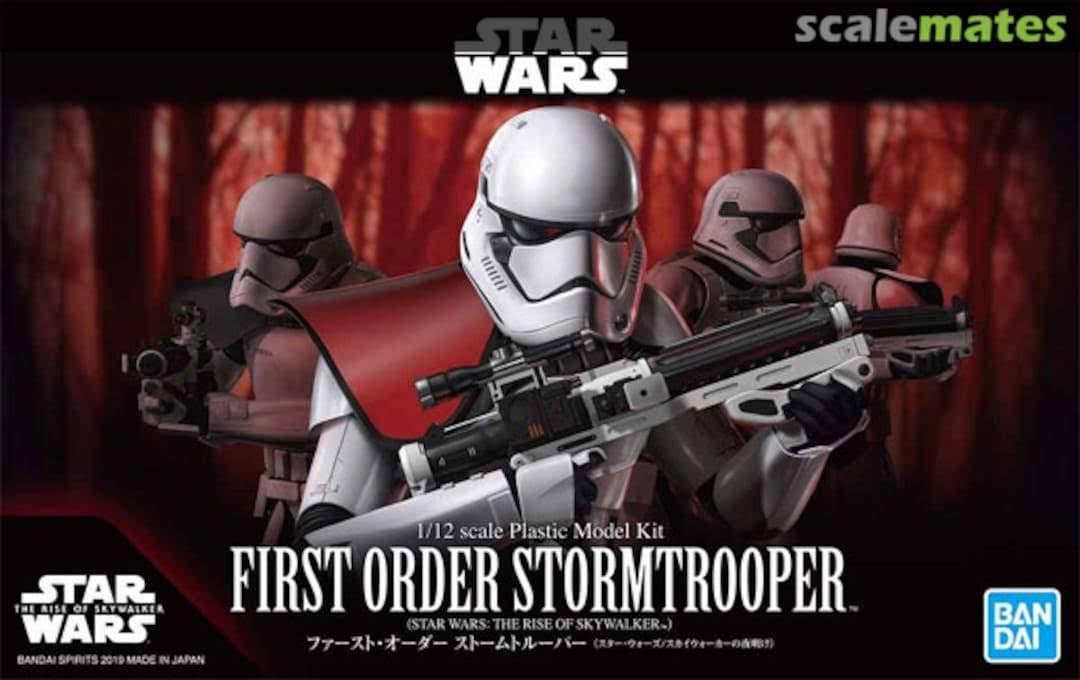 Bandai Hobby Star Wars: The Rise of Skywalker First Order Stormtrooper Model Kit - Scale 1:12